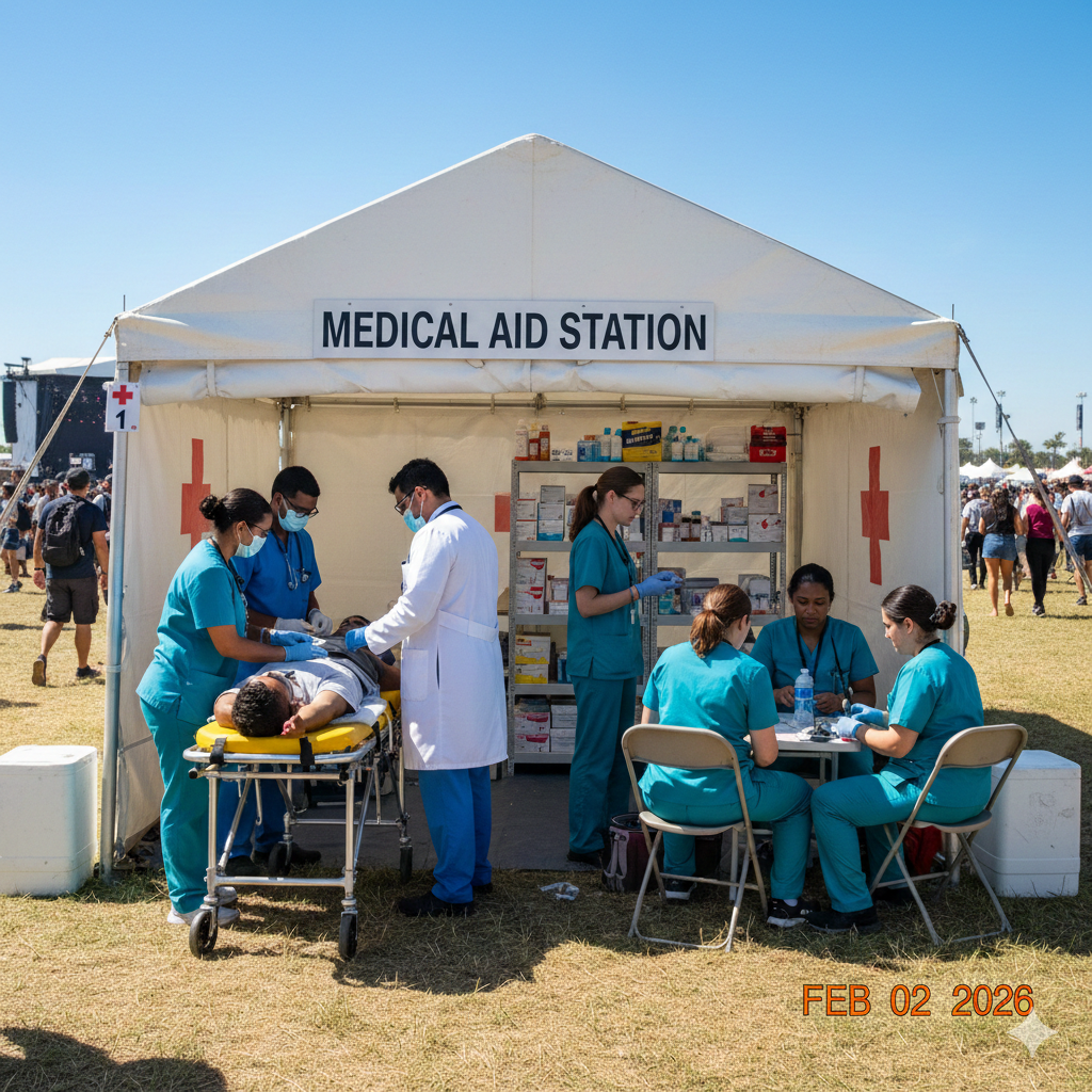 Medical First Aid Station